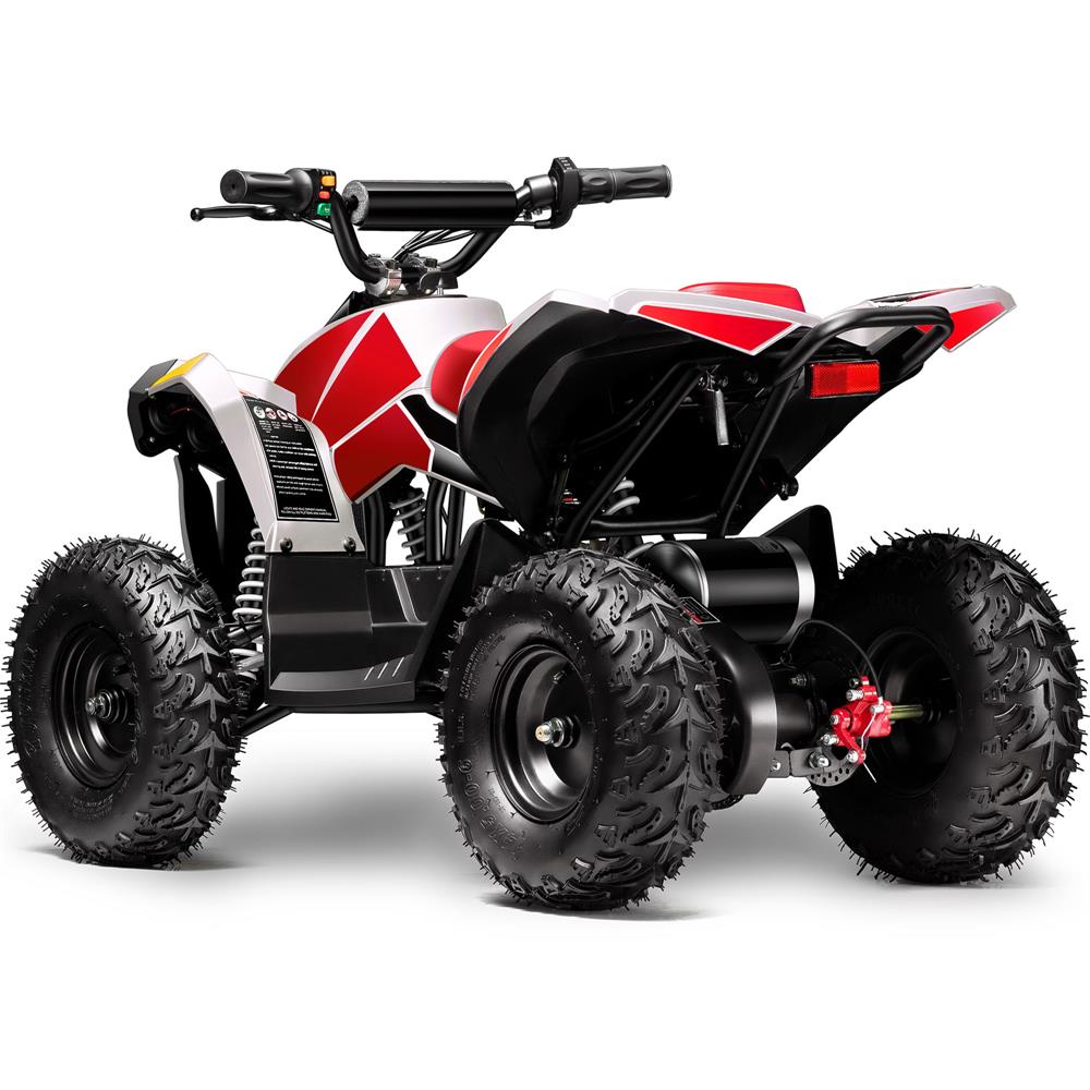 MotoTec E-Bully 36v 1000w ATV - White | Bike Lover USA