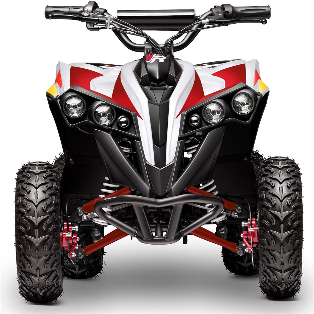 MotoTec E-Bully 36v 1000w ATV - White | Bike Lover USA