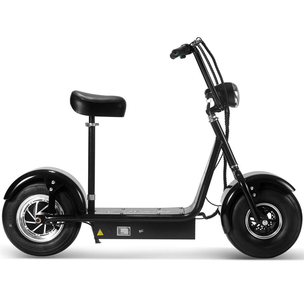 MotoTec FatBoy Electric Scooter 22 mph 48V 12Ah Battery