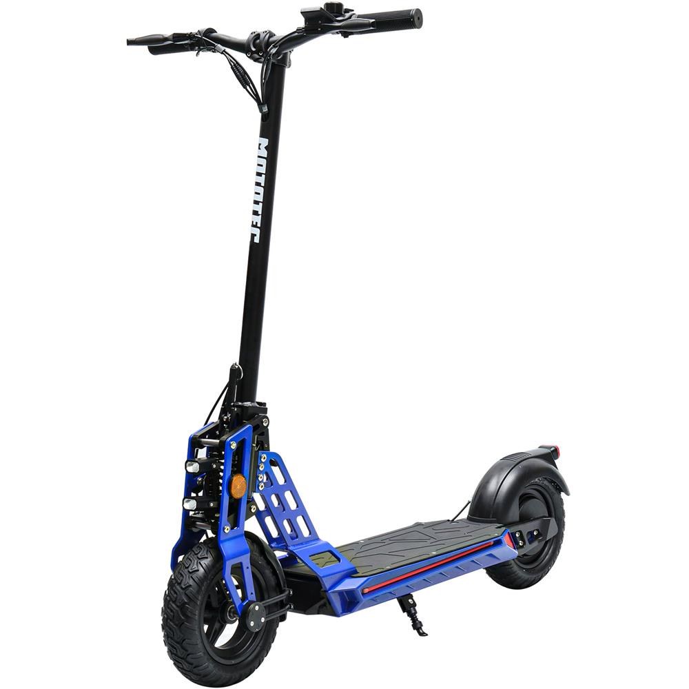 MotoTec Free Ride 48v 600w Lithium Electric Scooter - Blue