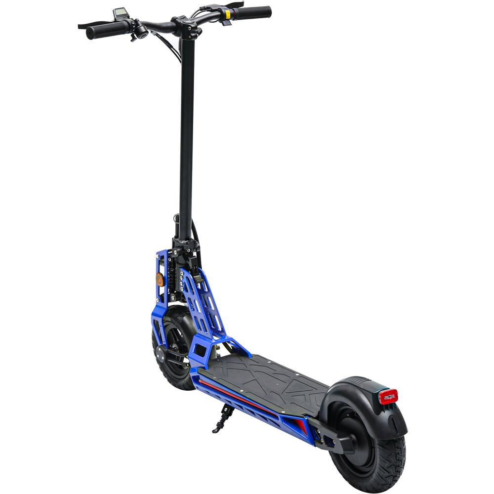 MotoTec Free Ride 48v 600w Lithium Electric Scooter - Blue