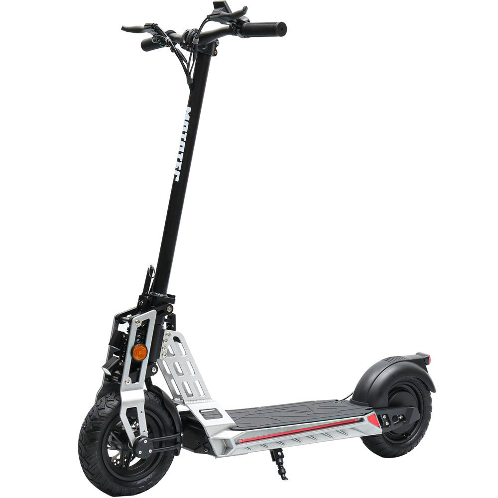 MotoTec Free Ride 48v 600w Lithium Electric Scooter - Silver