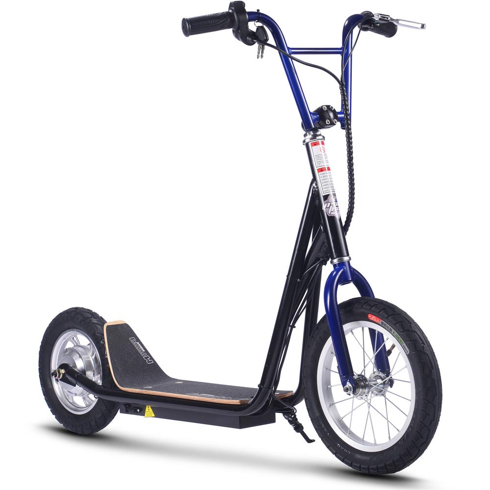 MotoTec Groove Big Wheel Electric Scooter 350W Motor 21 mph 36V 10Ah Battery