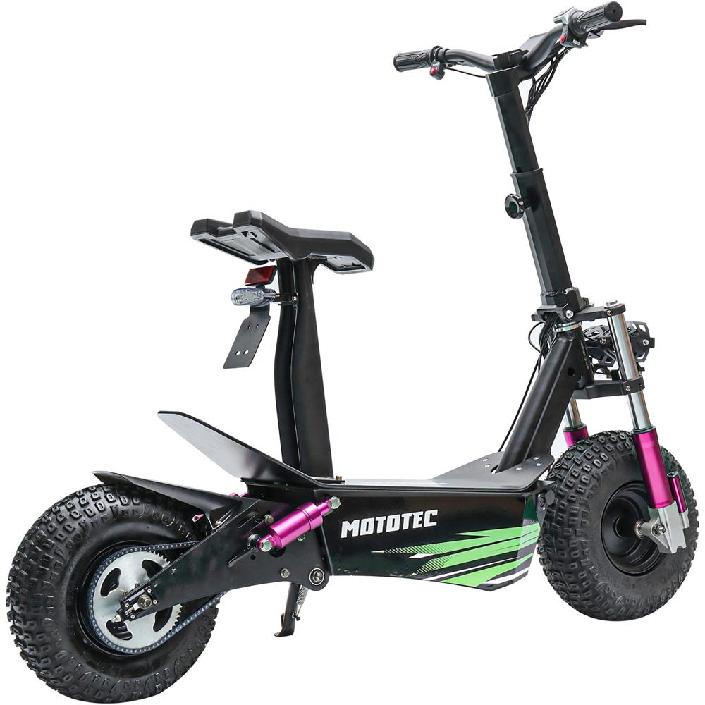 MotoTec Mars 48v 2500w Electric Scooter Black