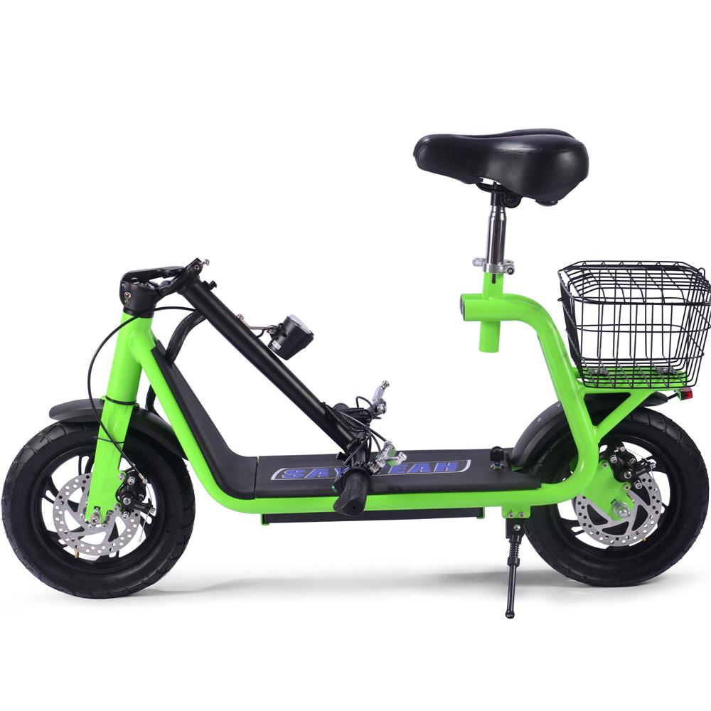 MotoTec Metro 36v 350w Lithium Electric Scooter - Green