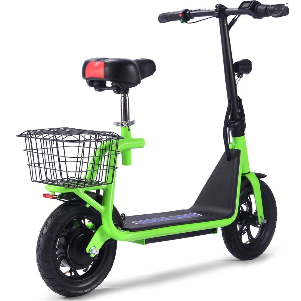 MotoTec Metro 36v 350w Lithium Electric Scooter - Green