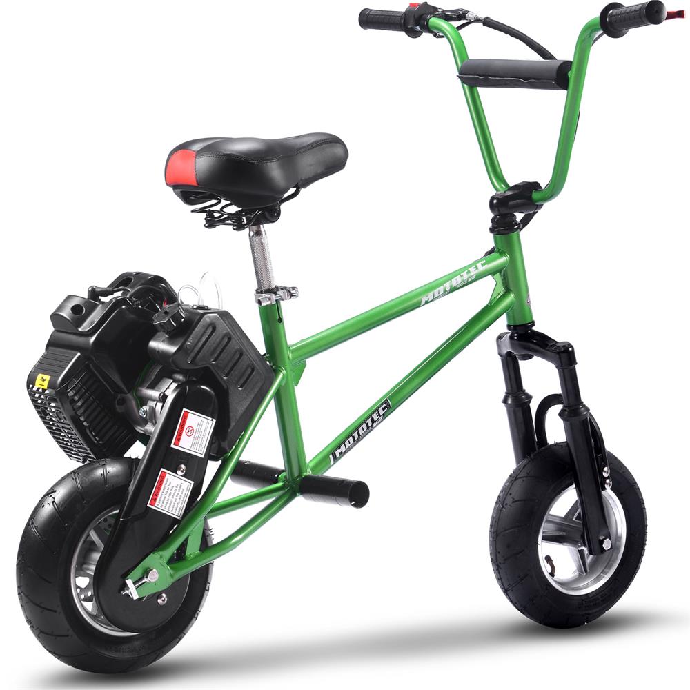 MotoTec 49cc Gas Mini Bike V2 - Green