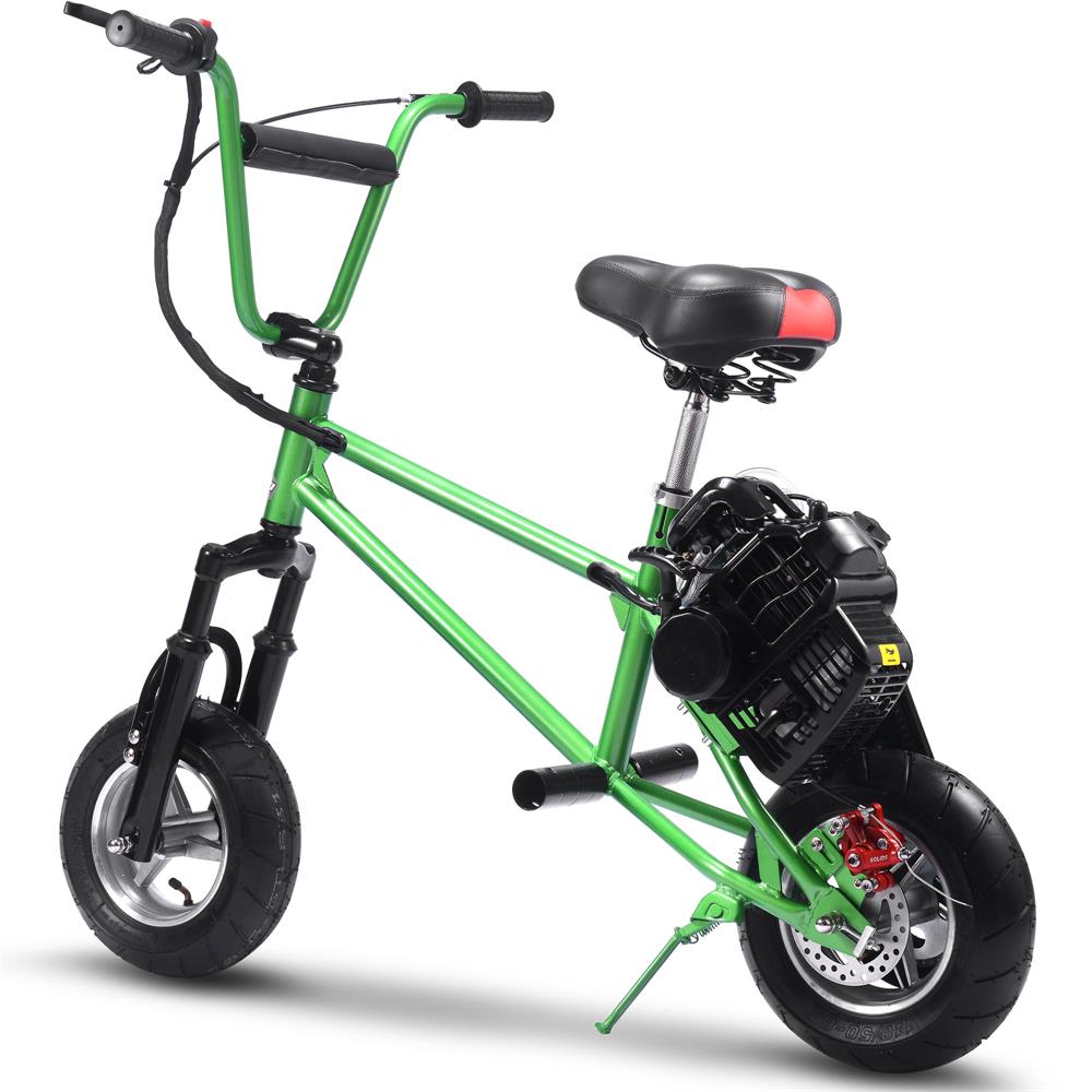 MotoTec 49cc Gas Mini Bike V2 - Green