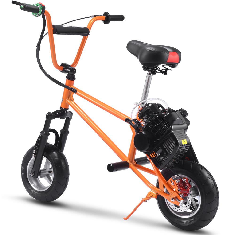 MotoTec 49cc Gas Mini Bike V2 - Orange