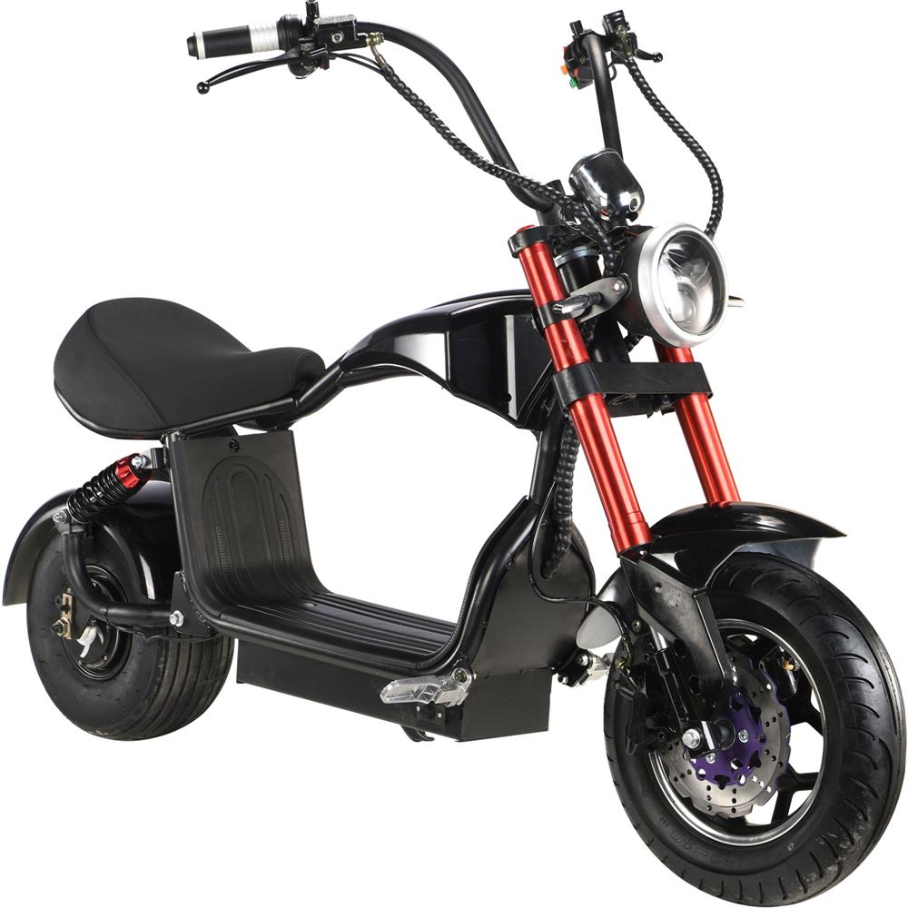 MotoTec Mini Lowboy 48v 800w Electric Scooter - Black