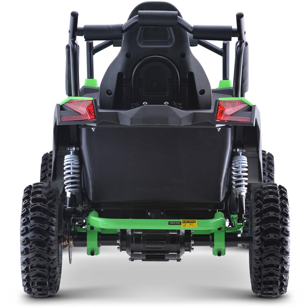 MotoTec Raider Kids UTV Electric 48V Brushless Motor 23 mph 48V 12Ah Battery
