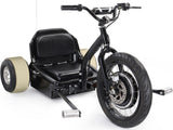 MotoTec Drifter 48V Electric Trike – 22 MPH Drift Trike, 500W Hub Motor, 48V 12Ah Battery, Front-Wheel Drive Adult Electric Tricycle