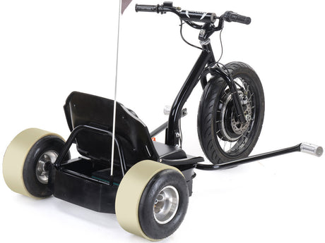 MotoTec Drifter 48V Electric Trike – 22 MPH Drift Trike, 500W Hub Motor, 48V 12Ah Battery, Front-Wheel Drive Adult Electric Tricycle