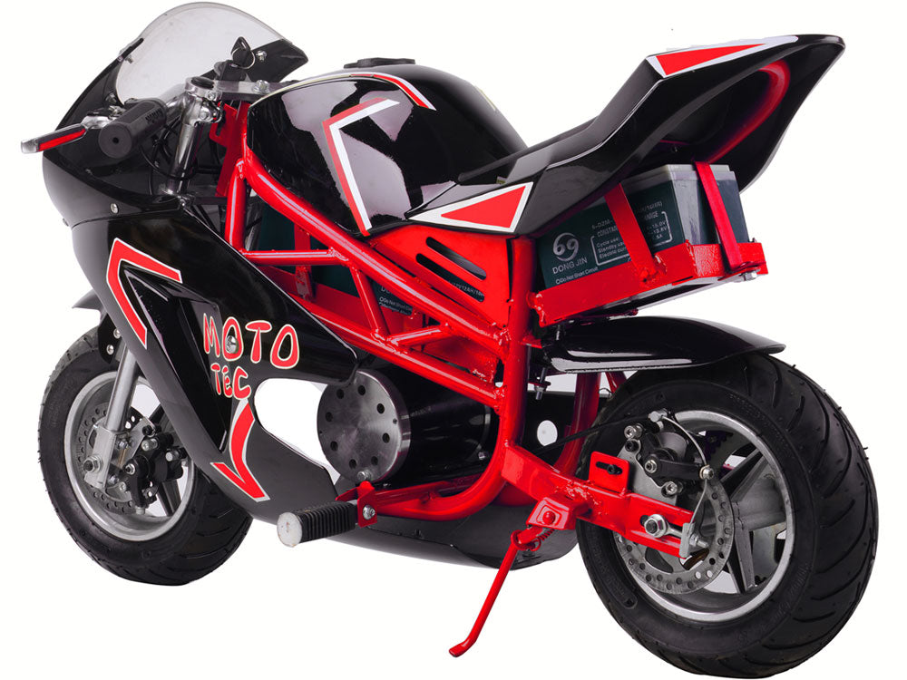 MotoTec 36v 500w Electric Pocket Bike GT - Red