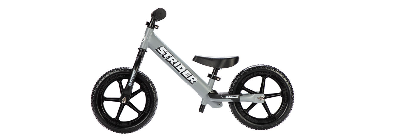 Strider 12 Sport Balance Bike - Matte Grey