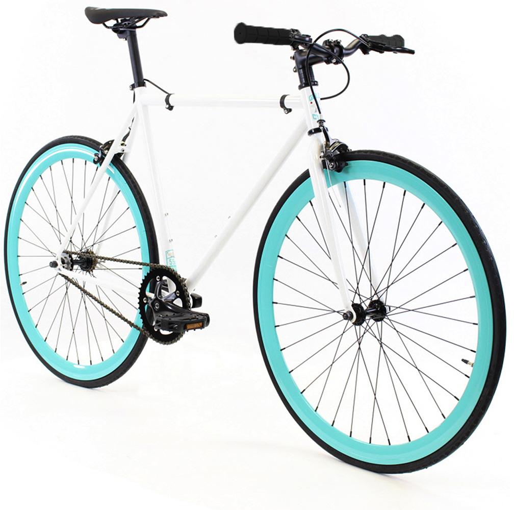 Golden Cycles GC-Heaven Single Speed Road Bike Steel Frame 700c Wheels Flip-Flop Hub