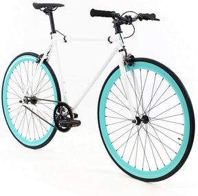 Golden Cycles GC-Heaven Single Speed Road Bike Steel Frame 700c Wheels Flip-Flop Hub