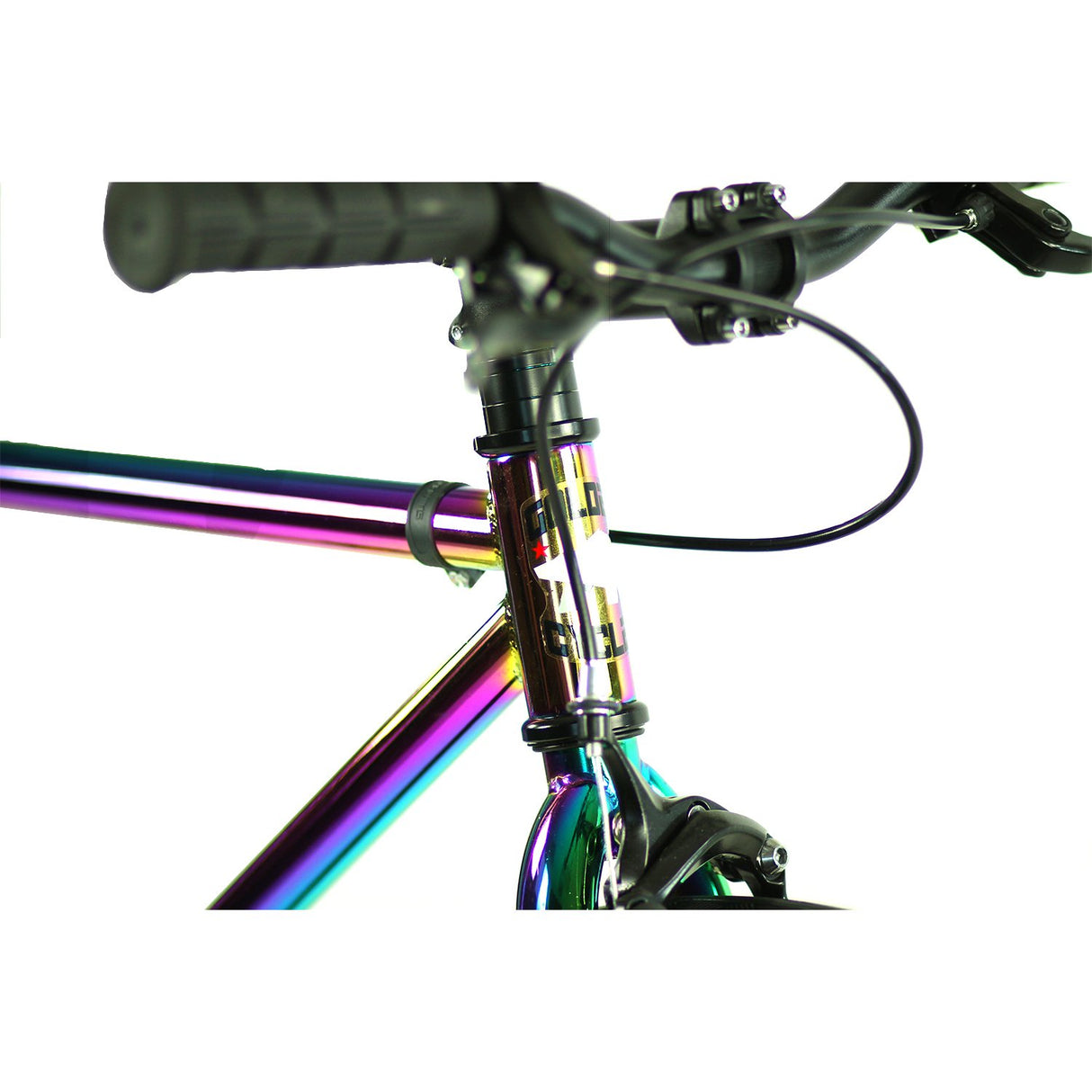 Golden Cycles GC-Oil Slick Single Speed Road Bike Steel Frame 700c Wheels Flip-Flop Hub