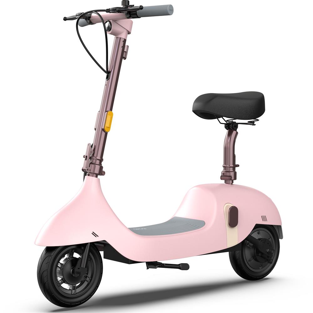 MotoTec Okai Beetle 36v 350w Lithium Electric Scooter - Pink