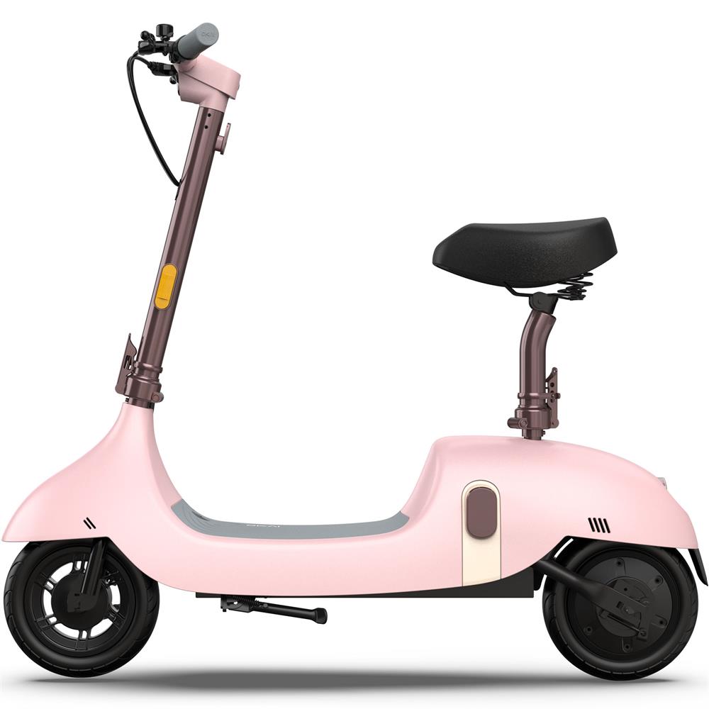 MotoTec Okai Beetle 36v 350w Lithium Electric Scooter - Pink