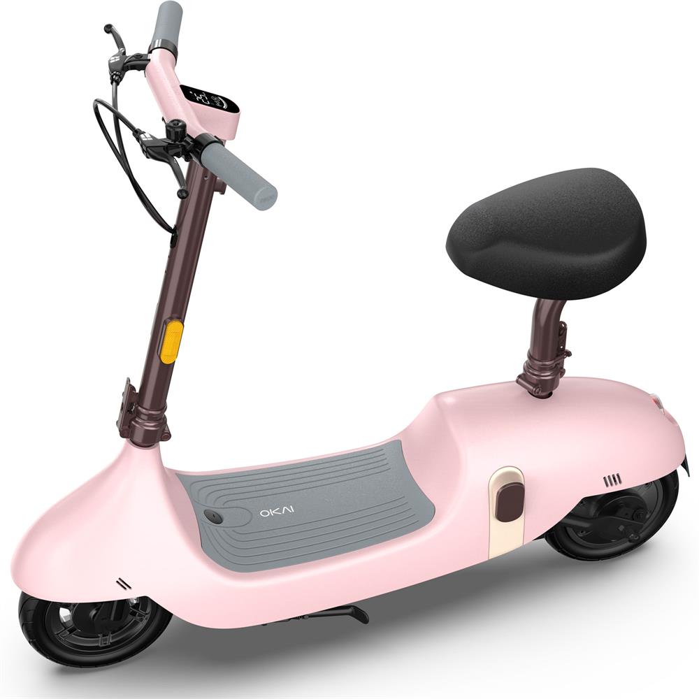 MotoTec Okai Beetle 36v 350w Lithium Electric Scooter - Pink