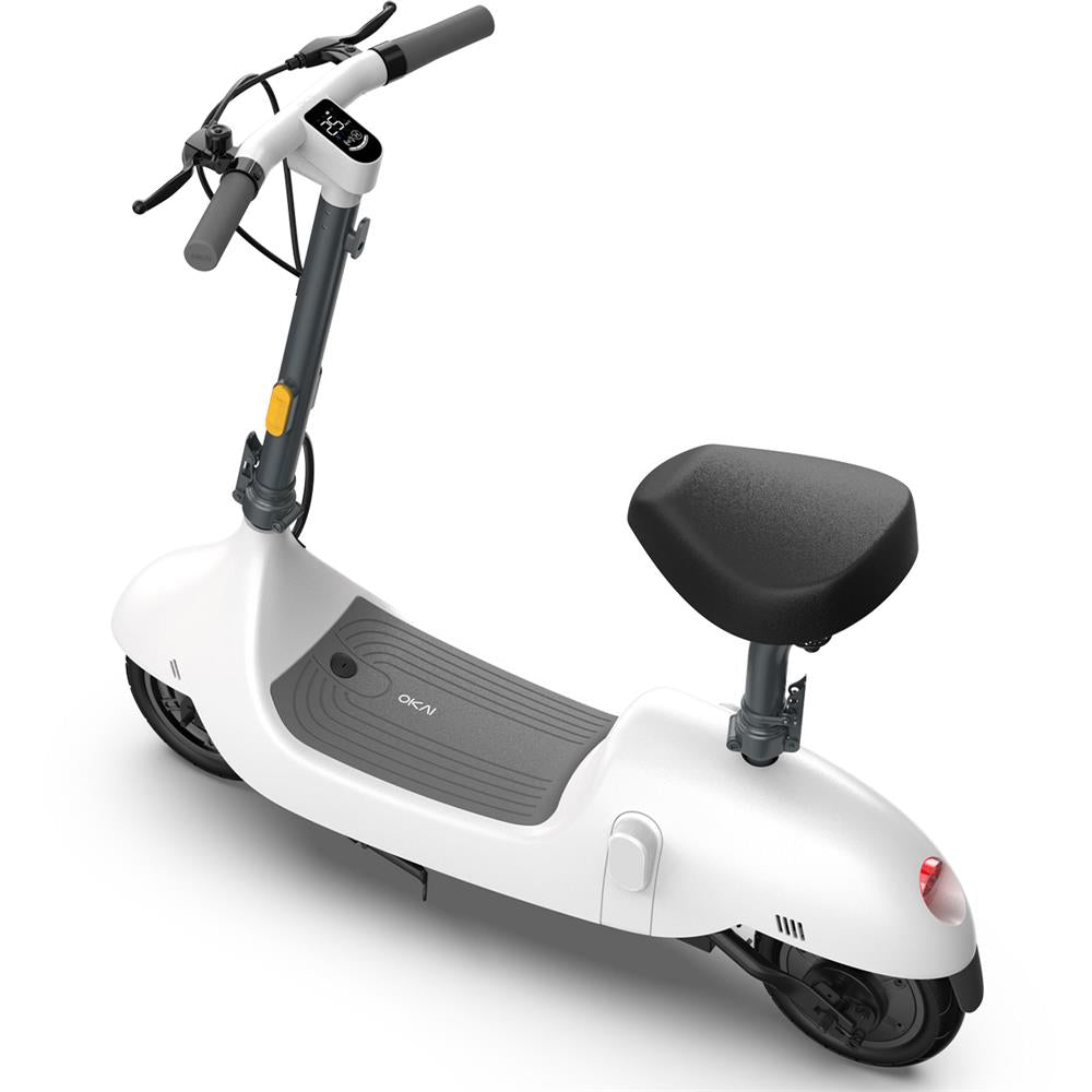 MotoTec Okai Beetle 36v 350w Lithium Electric Scooter - White