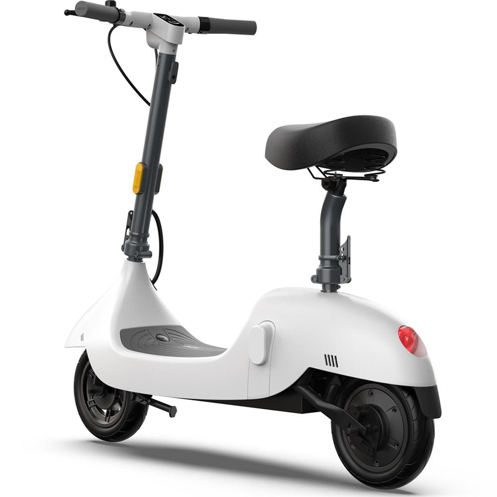 MotoTec Okai Beetle 36v 350w Lithium Electric Scooter - White