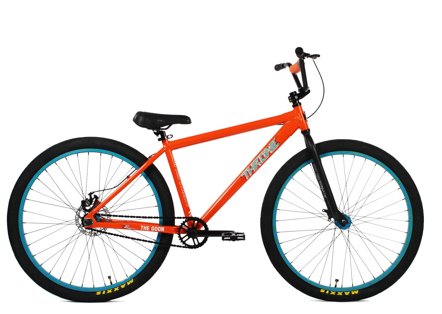 Throne Cycles The Goon - Orange Palm | Fixed Gear Urban BMX Bike | Urban Bike | The Goon Cycle | Throne Cycle | Street Cycle | Throne BMX | BMX Bike | Bike Lover USA