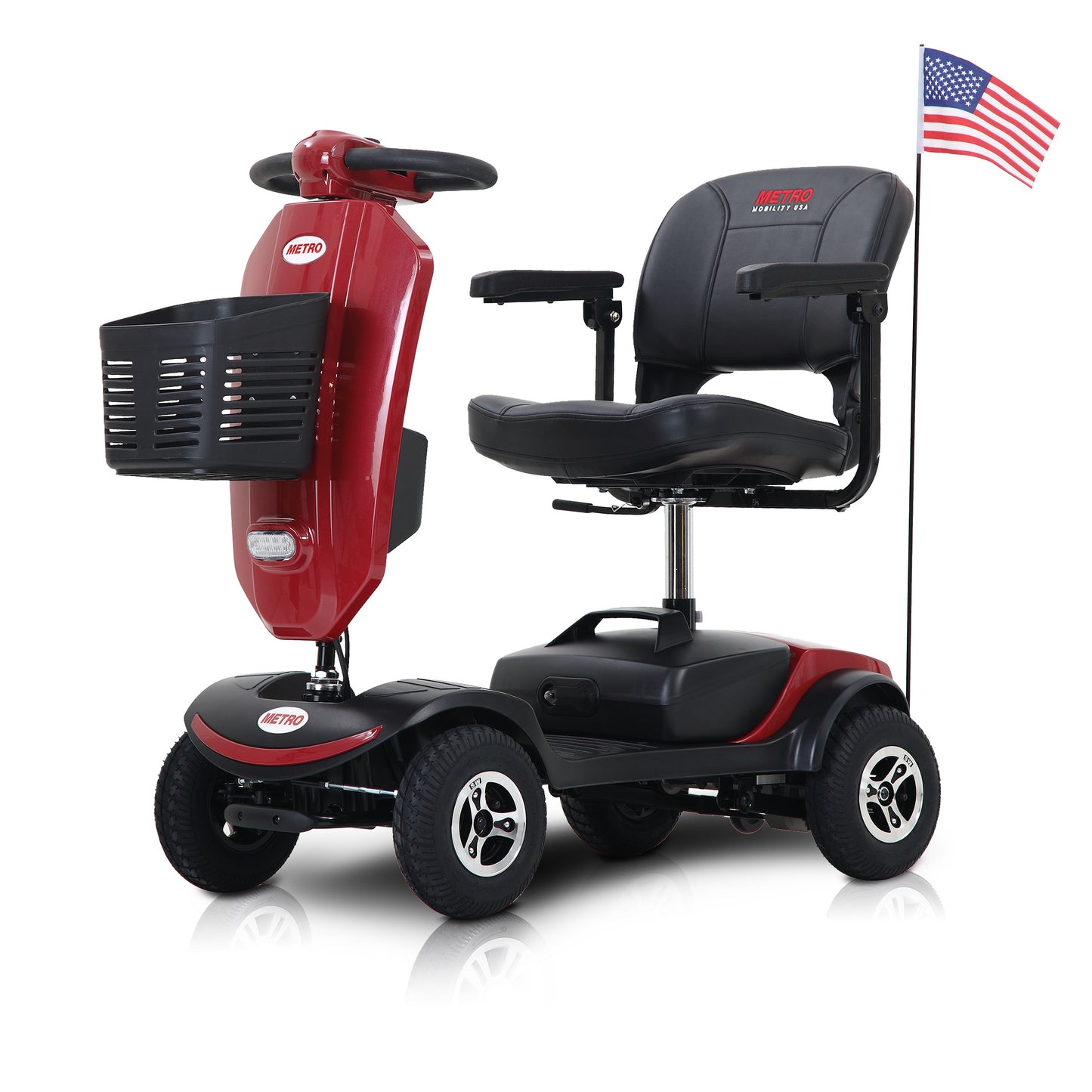 Metro Patriot Mobility Scooter - Red