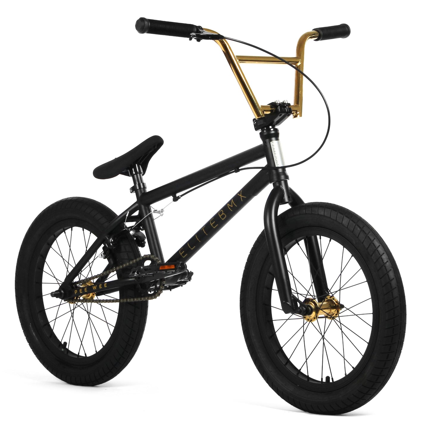 Elite BMX Pee Wee 18" - Black Gold | Elite BMX Bike | Bike Lovers USA