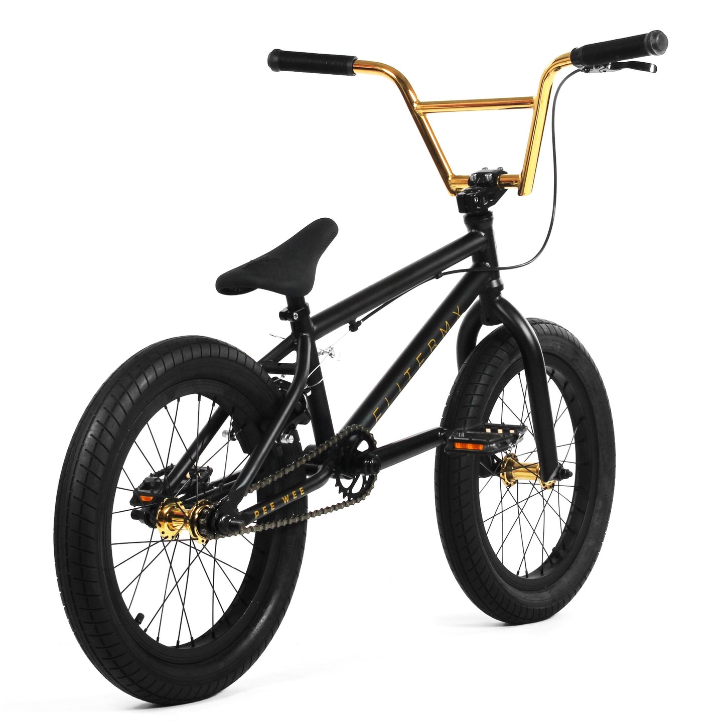 Elite BMX Pee Wee 18" - Black Gold | Elite BMX Bike | Bike Lovers USA