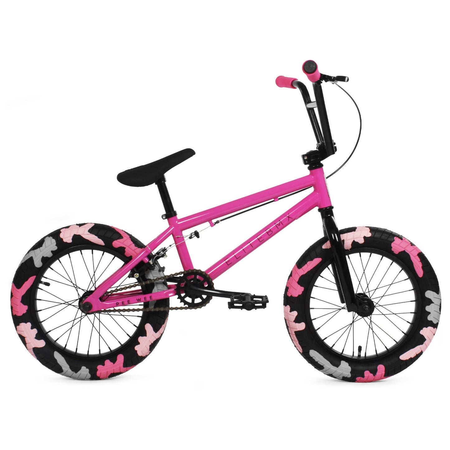 Elite BMX Pee Wee 16" - Pink Combat