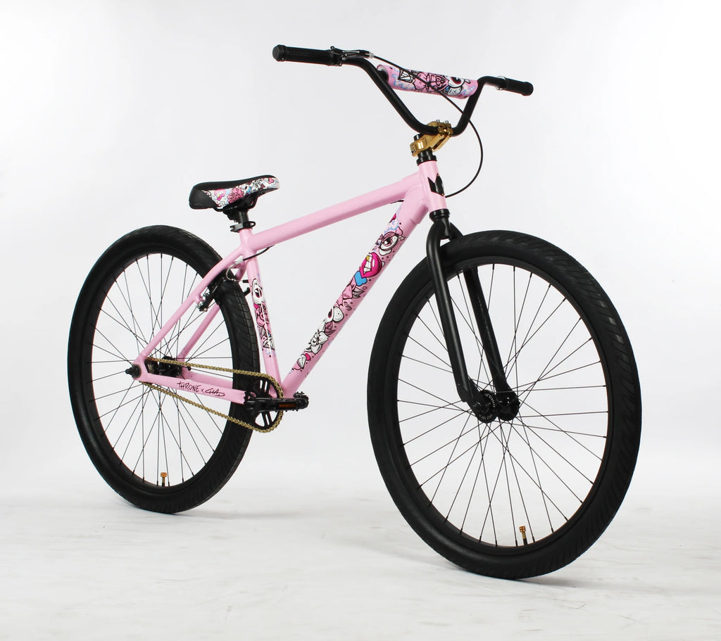 Throne Cycles The Goon - Chad Pink  | Fixed Gear Urban BMX Bike | Urban Bike | The Goon Cycle | Throne Cycle | Street Cycle | Throne BMX | BMX Bike | Bike Lover USA