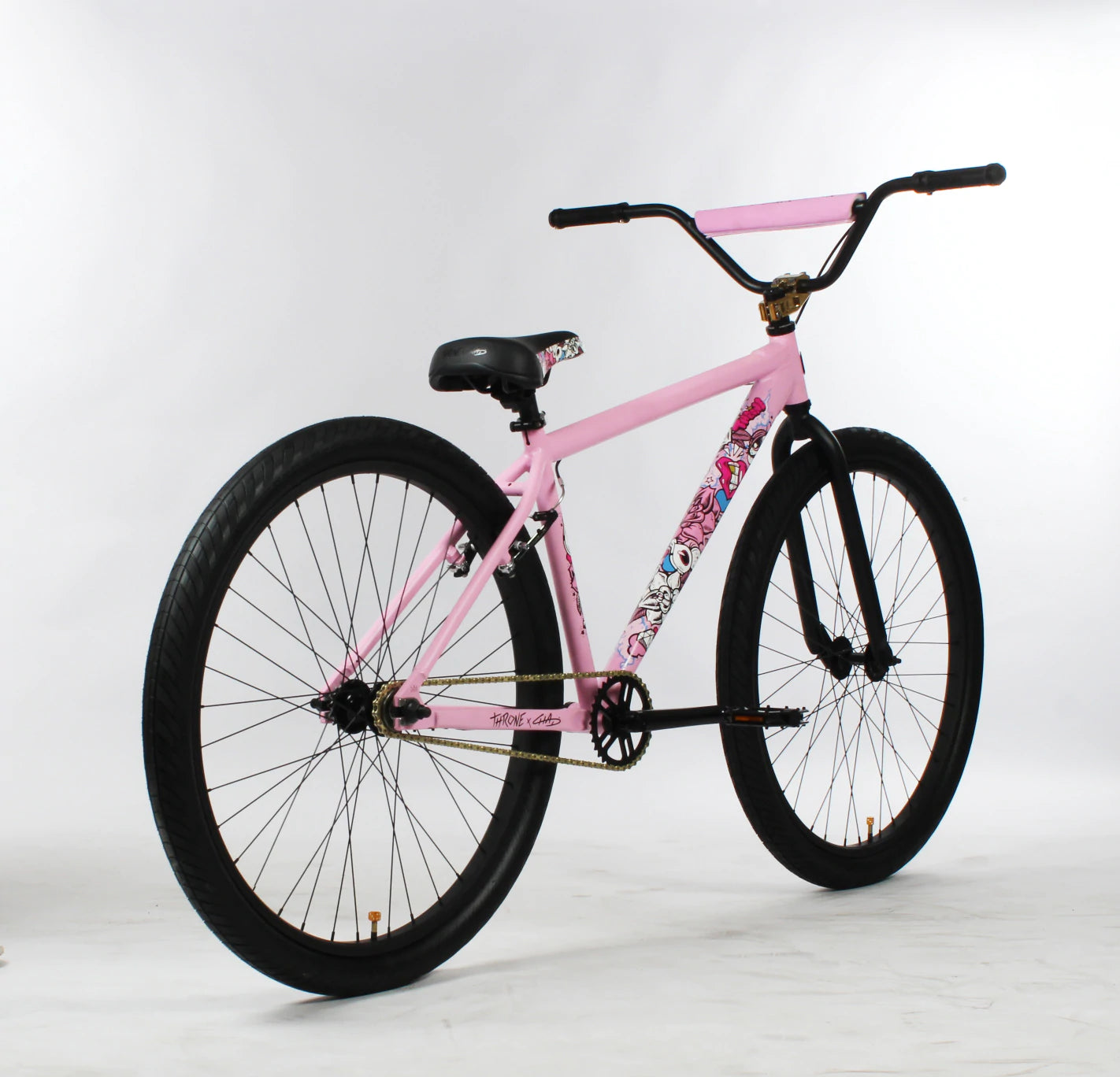 Throne Cycles The Goon - Chad Pink  | Fixed Gear Urban BMX Bike | Urban Bike | The Goon Cycle | Throne Cycle | Street Cycle | Throne BMX | BMX Bike | Bike Lover USA