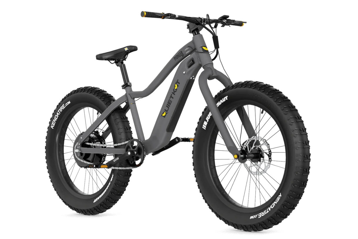 Quietkat Pioneer E-Bike-Charcoal