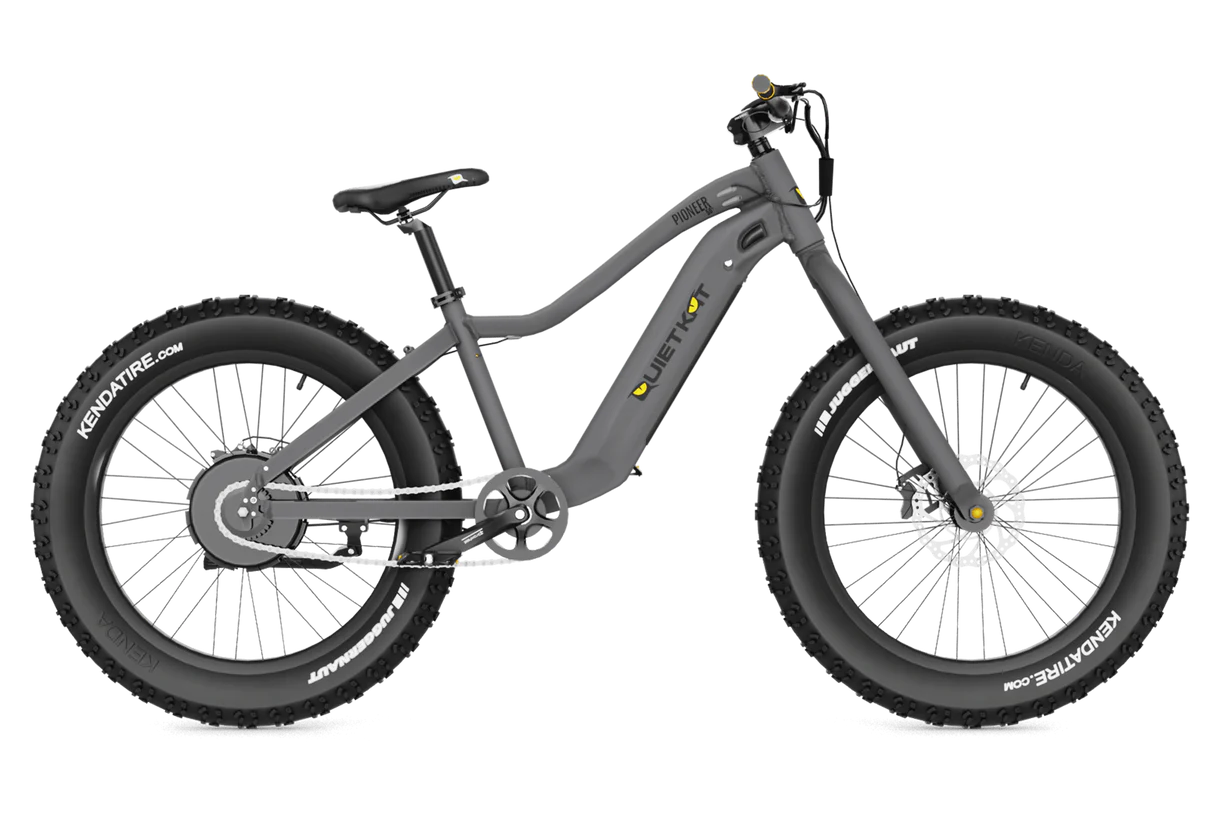 Quietkat Pioneer E-Bike-Charcoal