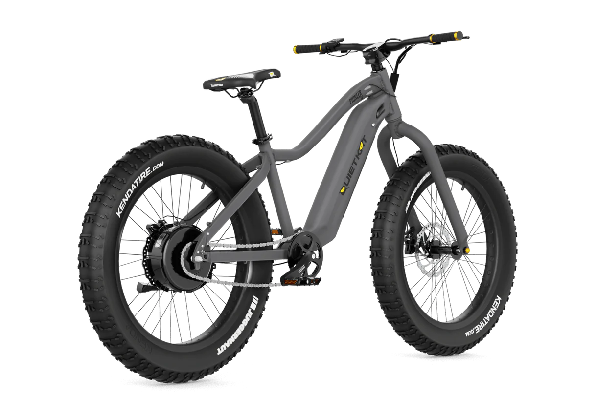 Quietkat Pioneer E-Bike-Charcoal