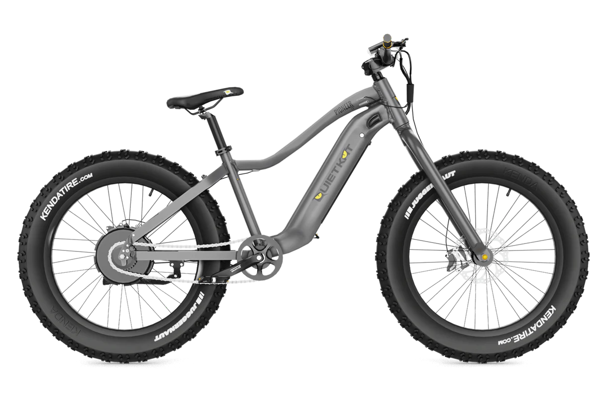 Quietkat Pioneer E-Bike-Charcoal