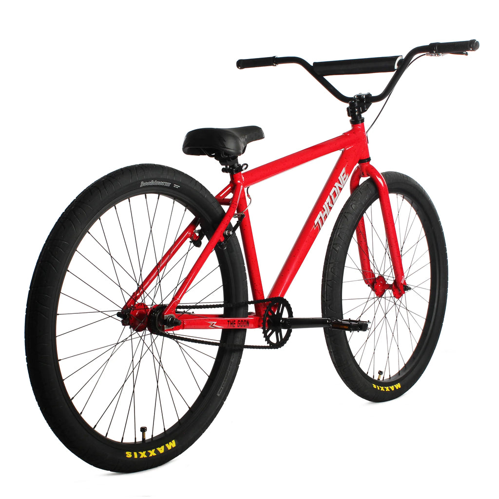 Throne Cycles The Goon - Fire Red | Fixed Gear Urban BMX Bike | Urban Bike | The Goon Cycle | Throne Cycle | Street Cycle | Throne BMX | BMX Bike | Bike Lover USA