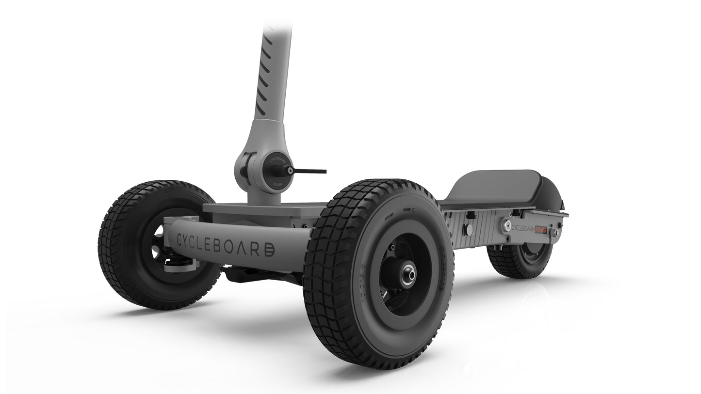 Cycleboard Rover No Limits All-terrain Vehicle - Ghost Grey | All terrain Electric Vehicle | Electric Scooter | Cycleboard Scooter | Bike Lover USA