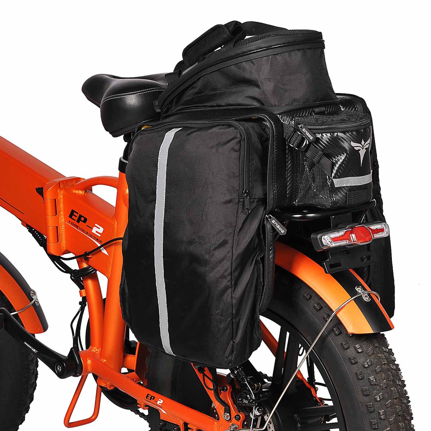 ENGWE Waterproof Bike Rack Bag With 35L Large Capacity