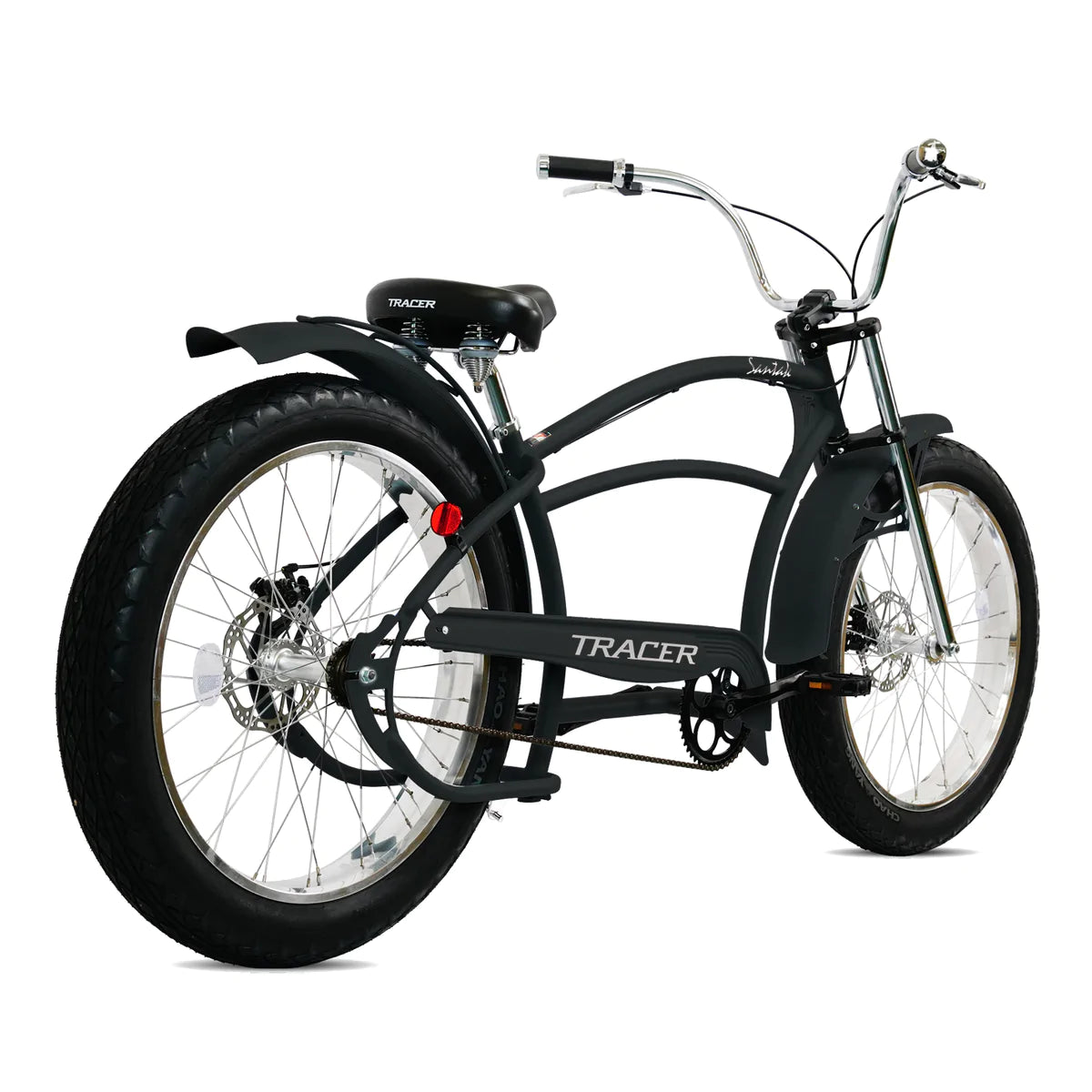 Tracer Santak GT 26" Chopper Stretch Cruiser Fat Tire Bike