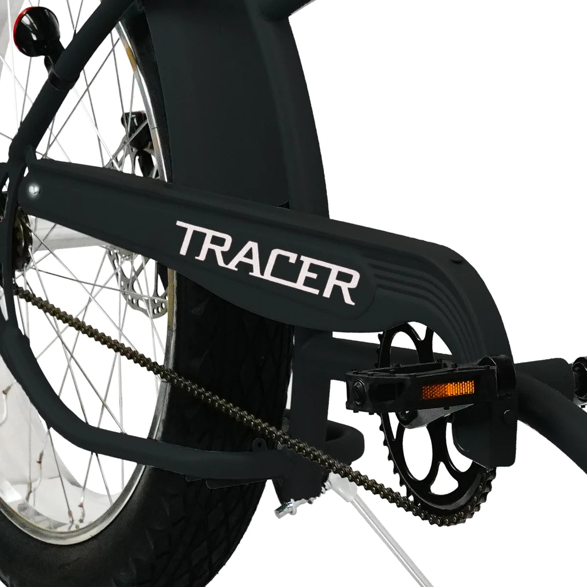 Tracer Santak GT 26" Chopper Stretch Cruiser Fat Tire Bike