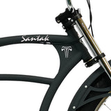 Tracer Santak GT 26" Chopper Stretch Cruiser Fat Tire Bike