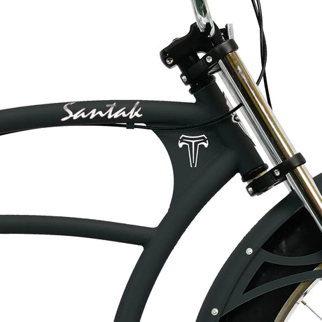 Tracer Santak GT 26" Chopper Stretch Cruiser Fat Tire Bike