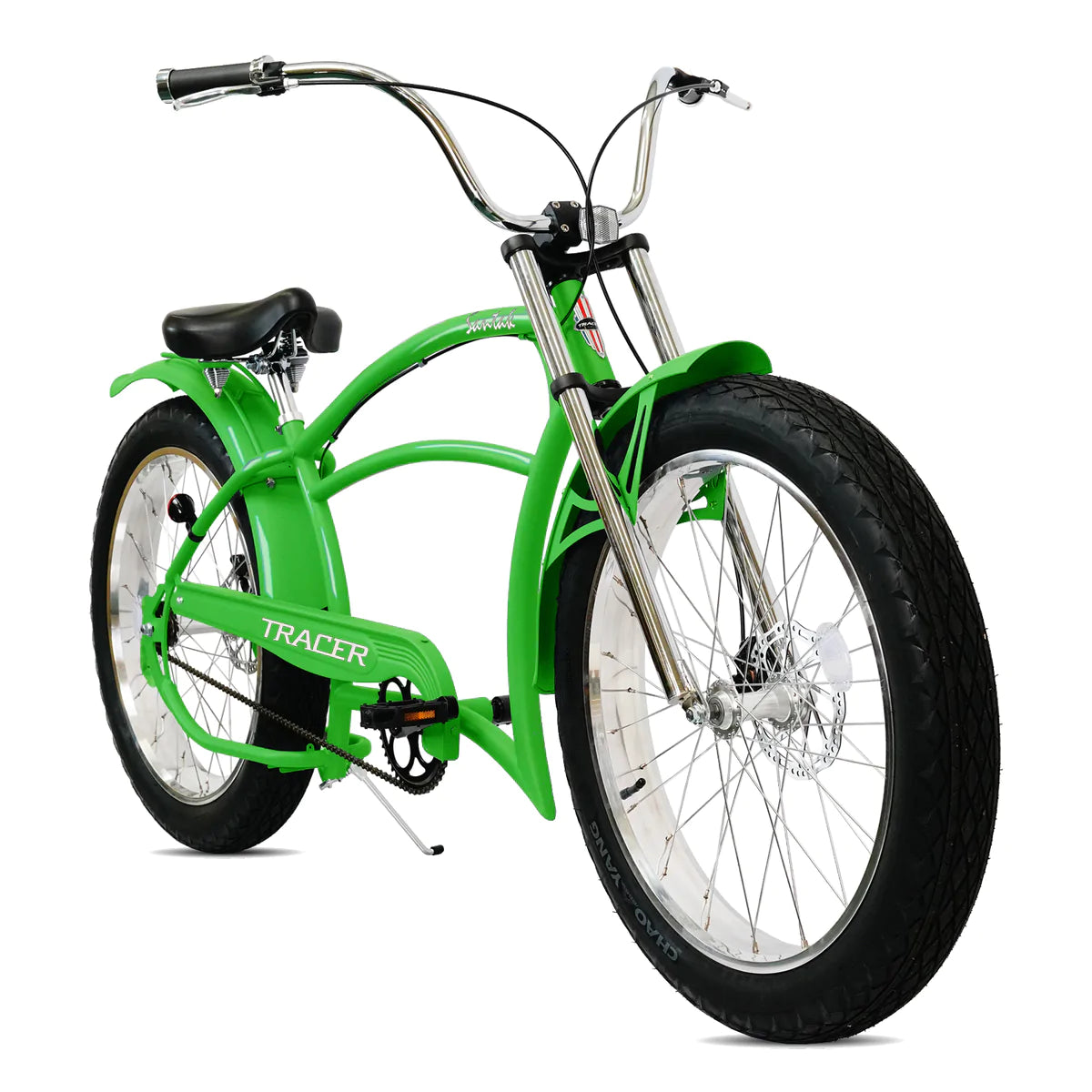 Tracer Santak GT 26" Chopper Stretch Cruiser Fat Tire Bike