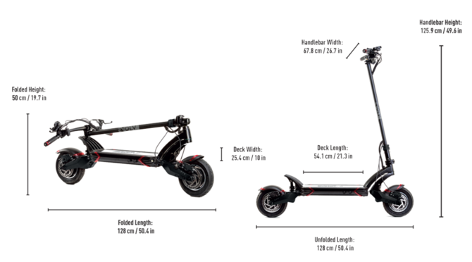 Evolv Pro-r Electric Scooters - Samsung 60V 21Ah 