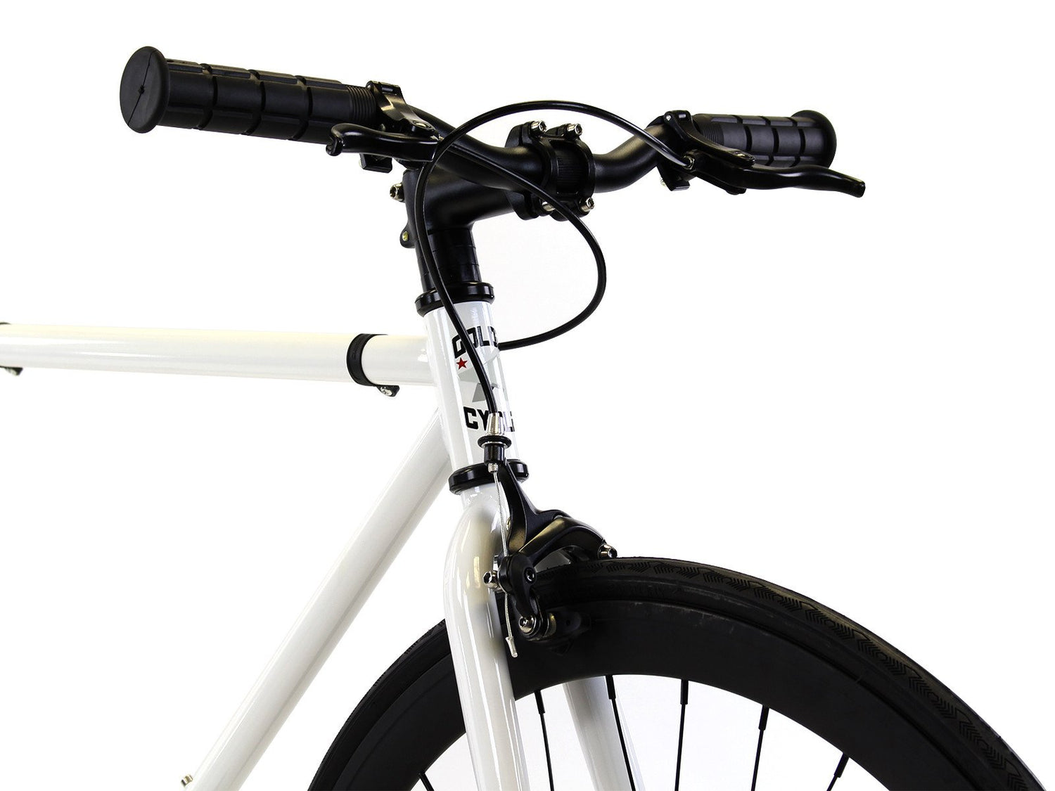 Golden Cycles GC-Shocker Single Speed Road Bike Steel Frame 700c Wheels Flip-Flop Hub