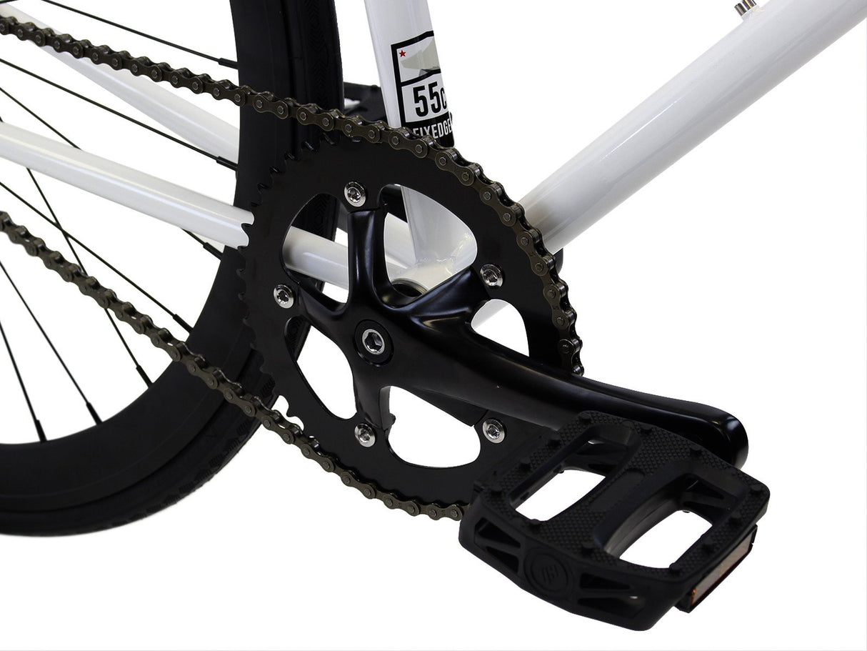 Golden Cycles GC-Shocker Single Speed Road Bike Steel Frame 700c Wheels Flip-Flop Hub
