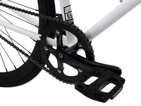 Golden Cycles GC-Shocker Single Speed Road Bike Steel Frame 700c Wheels Flip-Flop Hub